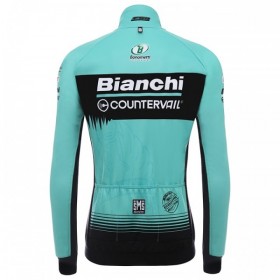 Maillot vélo 2018 Bianchi Countervail Manches Longues N001